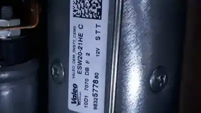 Peça sobressalente para automóvel em segunda mão motor de arranque por peugeot 208 (p2) active referências oem iam 9832577880