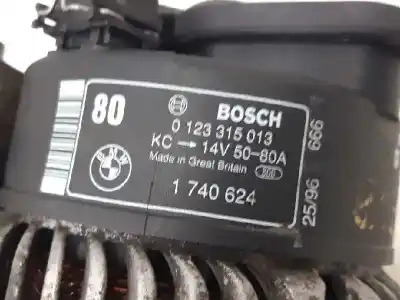Pièce détachée automobile d'occasion alternateur pour bmw 3 (e46) 320 i références oem iam 0123315013  