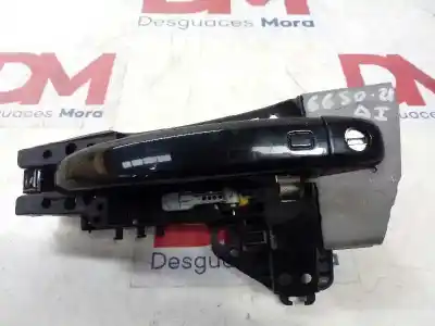 Peça sobressalente para automóvel em segunda mão puxador exterior dianteiro esquerdo por audi q5 (8r) 3.0 tdi advanced edition quattro (190kw) referências oem iam 