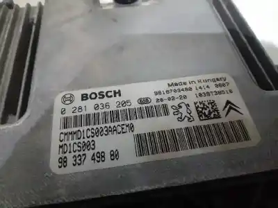Автозапчасти б/у блок управления двигателем за opel corsa f edition ссылки oem iam 9833749880  