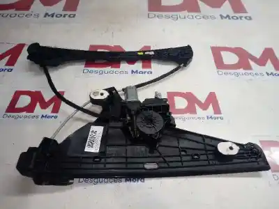 Second-hand car spare part passenger side right window regulator for opel corsa f edition oem iam references 9829042980  