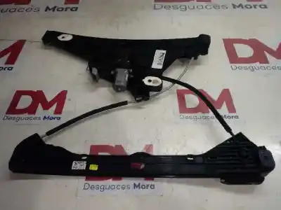 Second-hand car spare part passenger side right window regulator for opel corsa f edition oem iam references 9829042980  
