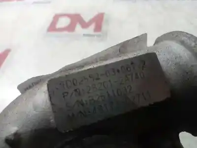 Peça sobressalente para automóvel em segunda mão turbocompresor por hyundai i30 1.6 crdi cat referências oem iam 282012a740  