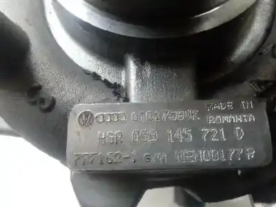 Peça sobressalente para automóvel em segunda mão turbocompresor por audi a6 berlina (4f2) 2.7 tdi referências oem iam 059145721d  