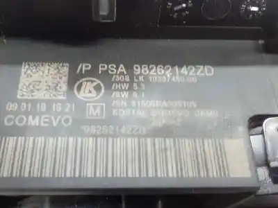 Second-hand car spare part headlights switch for citroen jumpy combi 1.6 blue-hdi fap oem iam references 98262142zd  