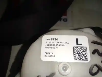 Peça sobressalente para automóvel em segunda mão cinto de segurança traseiro esquerdo por opel mokka excellence referências oem iam 42469714  