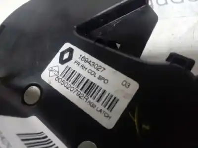 Автозапчастина б/у замок передній праві двері для renault talisman icon посилання на oem iam 805020792r  