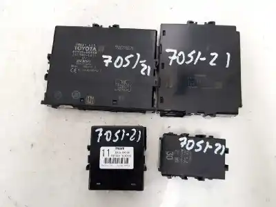 Peça sobressalente para automóvel em segunda mão módulo eletrônico por toyota land cruiser (j15) gx referências oem iam 