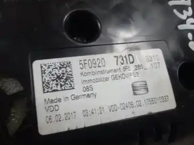 Peça sobressalente para automóvel em segunda mão quadrante por seat leon st (5f8) reference referências oem iam 5f0920731d  