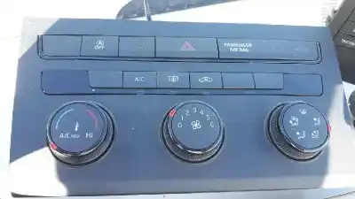 Pezzo di ricambio per auto di seconda mano controllo riscaldamento / aria condizionata per seat leon st (5f8) reference riferimenti oem iam 5f0907426ad