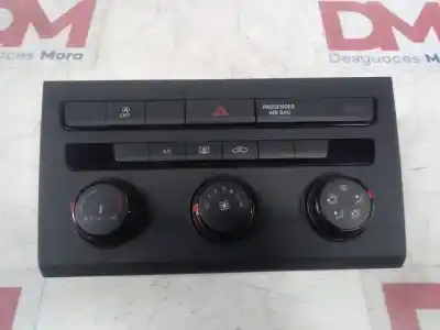 Peça sobressalente para automóvel em segunda mão comando de sofagem (chauffage / ar condicionado)  por seat leon st (5f8) reference referências oem iam 5f0907426ad  