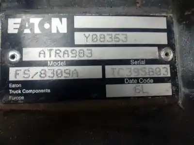 Pezzo di ricambio per auto di seconda mano riduttore per daf lf45 250 riferimenti oem iam fs/8309a  