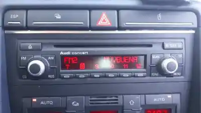 Tweedehands auto-onderdeel audiosysteem / radio-cd voor audi a4 berlina (8e) 2.0 tdi 16v (103kw) oem iam-referenties 