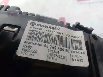 Peça sobressalente para automóvel em segunda mão quadrante por citroen c4 lim. business referências oem iam 9676962480  