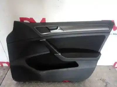 Peça sobressalente para automóvel em segunda mão forra / revestimento da porta dianteira direita por volkswagen golf vii (5g1/be1) 1.6 advance bluemotion tech. referências oem iam 