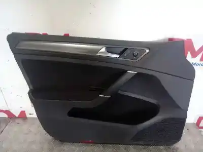 Peça sobressalente para automóvel em segunda mão forra / revestimento da porta dianteira esquerda por volkswagen golf vii (5g1/be1) 1.6 advance bluemotion tech. referências oem iam 