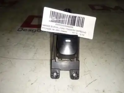 Pièce détachée automobile d'occasion COMMANDE DE LÈVE VITRE ARRIÈRE DROIT pour HYUNDAI I30 (GD)  Références OEM IAM 87311A6000  