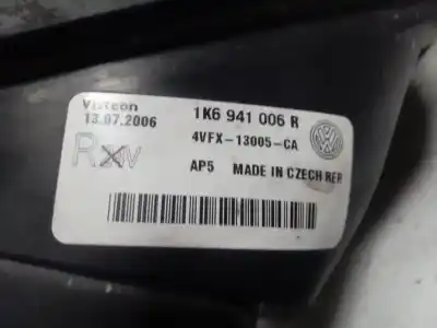 Автозапчастина б/у права фа для volkswagen golf v (1k1) (10.2003) bxe посилання на oem iam   