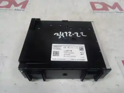 Pezzo di ricambio per auto di seconda mano modulo bluetooth per opel mokka x color edition start/stop riferimenti oem iam 39086776