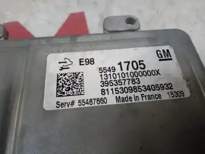 Автозапчастина б/у ебу контролер двигуна для opel mokka color edition посилання на oem iam 55491705  