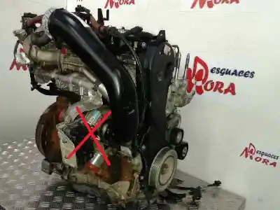Pièce détachée automobile d'occasion moteur complet pour peugeot 4007 2.2 hdi fap cat références oem iam 4hn  