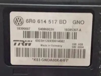 Peça sobressalente para automóvel em segunda mão abs por skoda spaceback (5h) active referências oem iam 6r0614517bd  