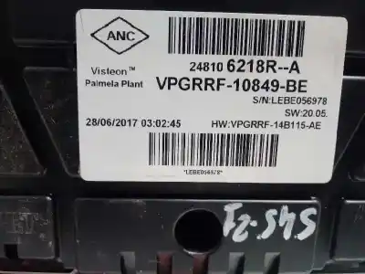 Peça sobressalente para automóvel em segunda mão quadrante por renault clio iv business referências oem iam 248106218r  