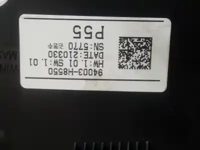 Peça sobressalente para automóvel em segunda mão quadrante por kia rio (yb) attract referências oem iam 94003h8550  