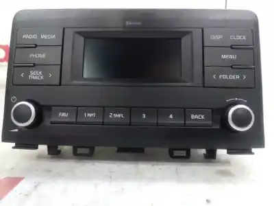 Second-hand car spare part audio system / radio cd for kia rio (yb) attract oem iam references 95150h8290wk