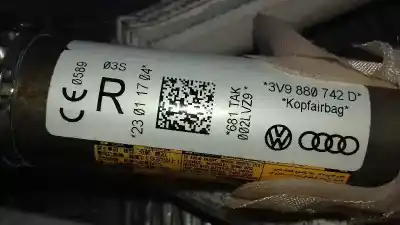 Автозапчастина б/у передня права подушка безпеки для skoda superb (3v3) active посилання на oem iam   