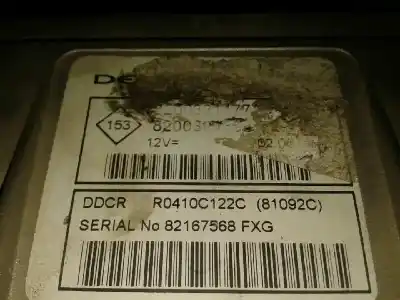 Автозапчастина б/у ебу контролер двигуна для renault kangoo (f/kc0) 1.5 dci diesel 65 cv / 48 kw посилання на oem iam 8200394698 caja 6 