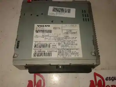 Автозапчастина б/у аудіо система / радіо cd для volvo c70 cabriolet 2.0 d посилання на oem iam 31260527