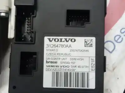 Автозапчастина б/у регулятор вікна передній лівий для volvo c70 cabriolet 2.0 d посилання на oem iam 31264780aa  