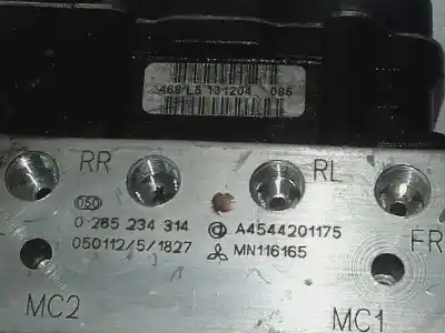 Second-hand car spare part abs control unit for smart forfour 1.5 cat oem iam references  caja 4 