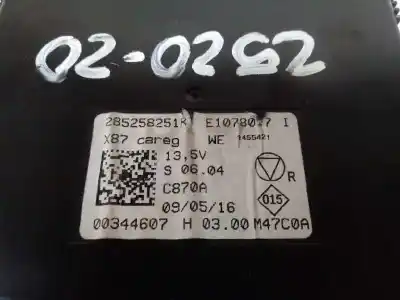 Second-hand car spare part air conditioning control unit for renault captur intens oem iam references 285258251r  