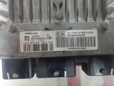 Second-hand car spare part ecu engine control for citroen c2 collection oem iam references 5ws40285ct  