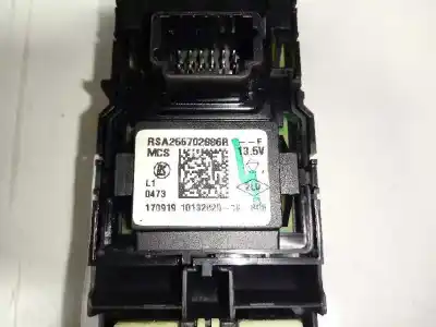 Second-hand car spare part left front power window switch for renault captur life oem iam references 254113300  