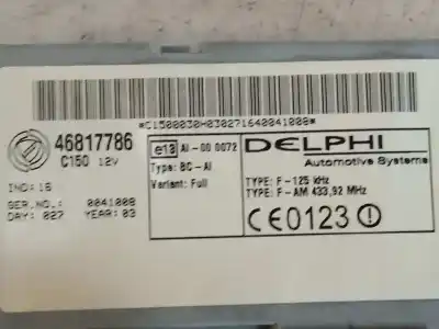 Автозапчасти б/у блок реле/предохранителей за fiat doblo (119) 1.9 jtd sx ссылки oem iam    Автозапчасти б/у блок реле/предохранителей за fiat doblo (119) 1.9 jtd sx ссылки oem iam