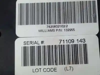 Pièce détachée automobile d'occasion pédale d'accélérateur pour otras marcas midlum 190 dxi références oem iam 7420832162  