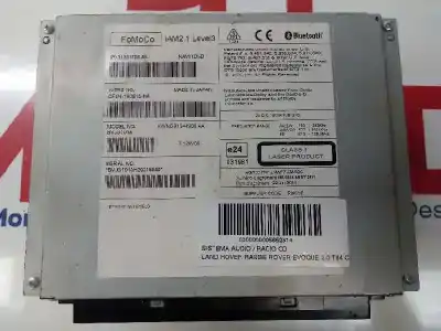 Автозапчастина б/у аудіо система / радіо cd для land rover range rover evoque 2.0 td4 cat посилання на oem iam cf6n18c815ha