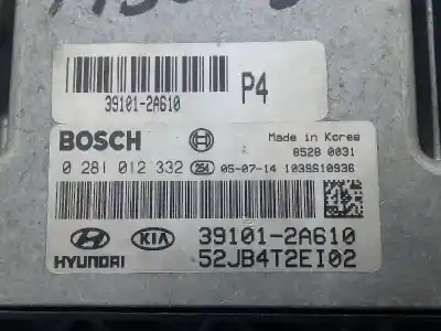 Second-hand car spare part ecu engine control for kia rio ii (jb) 1.5 crdi oem iam references cmukrd4fa07  