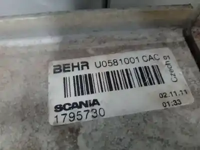 Peça sobressalente para automóvel em segunda mão intercooler por scania r500 500 referências oem iam 1795730  