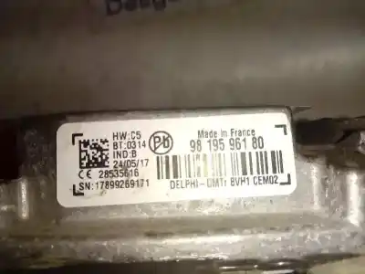 Second-hand car spare part start/stop control unit for citroen c3 business oem iam references 9819596180  