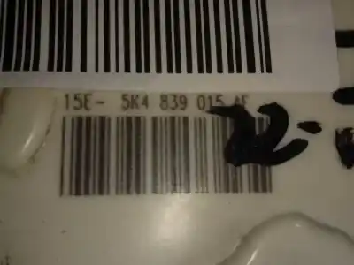 Second-hand car spare part rear left door lock for seat leon st (5f8) reference advanced oem iam references 5k4839015af  