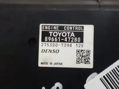 Tweedehands auto-onderdeel ecu motorcontroller voor toyota prius (zvw30) plug-in hybrid advance 99 cv / 73 kw oem iam-referenties 8966147280  