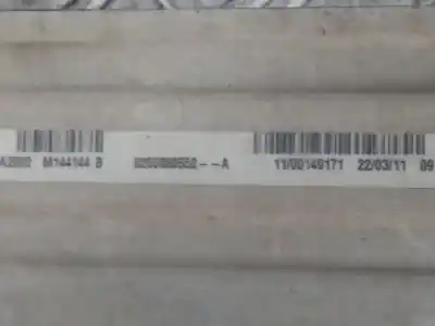 Second-hand car spare part intercooler for dacia duster ambiance 4x2 oem iam references 8200880552  