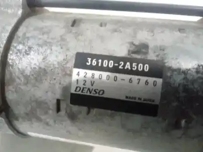 Peça sobressalente para automóvel em segunda mão motor de arranque por kia cee´d active referências oem iam 361002a500  