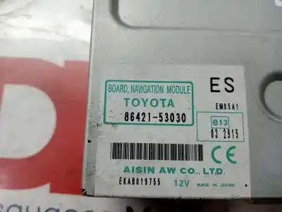 Second-hand car spare part electronic module for lexus ls600h 5.0 oem iam references 8642153030  