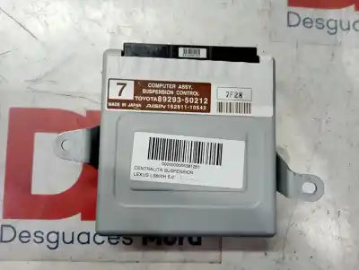 Pezzo di ricambio per auto di seconda mano centralina sospensione per lexus ls600h 5.0 riferimenti oem iam 8929350212