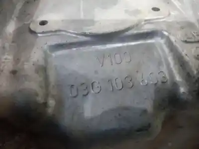 Second-hand car spare part sump for audi a3 (8p) 1.9 tdi oem iam references 03g103603  